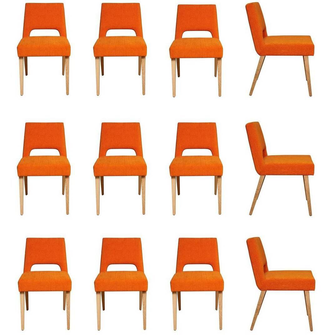 Set of 12 Bailey Dining Chairs For Sale