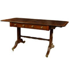 Regency Period Mahogany Sofa Table
