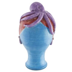 Octopus on Head Sculpture