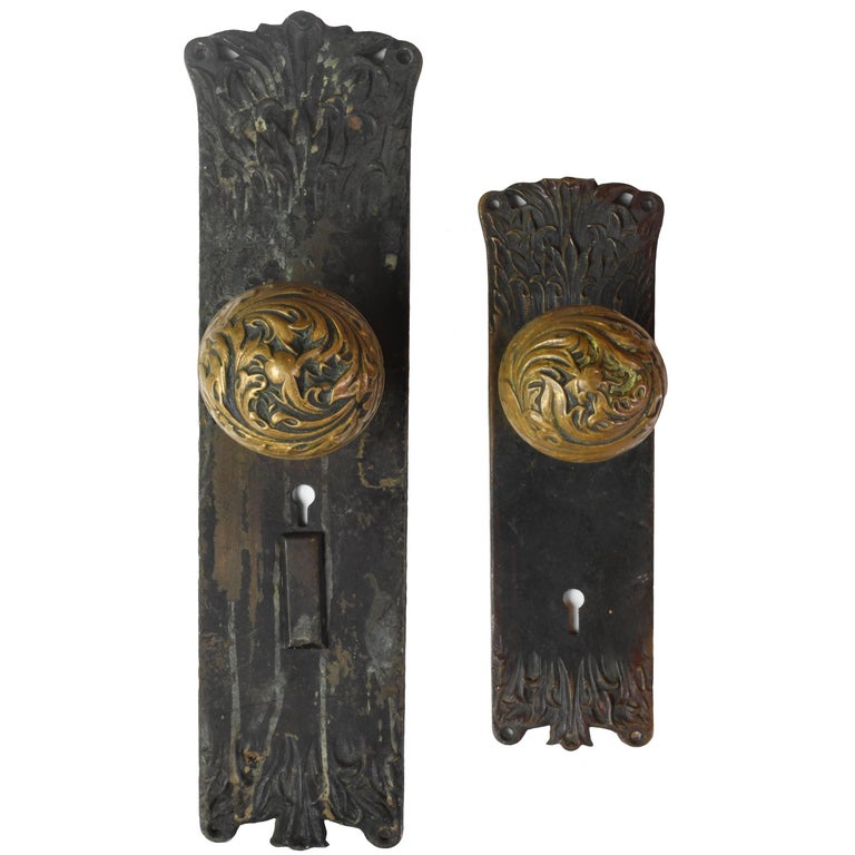 Cast Brass Corbin 'Florence' Door Hardware Set For Sale At 1stdibs Cast Brass Corbin 'Florence' Door Hardware Set ... - Cast Brass Corbin 'Florence' Door Hardware Set For Sale At 1stdibs