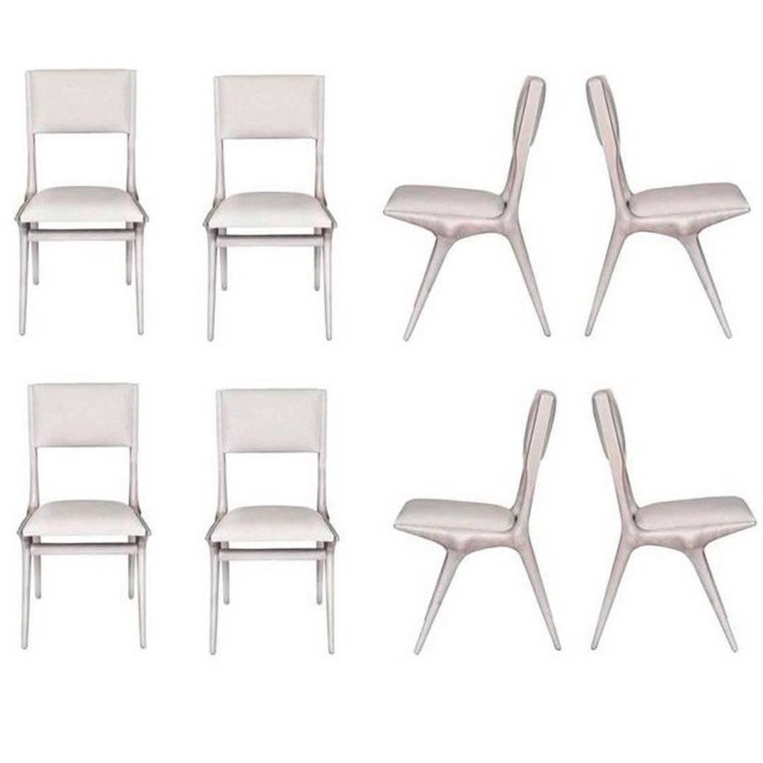 Set of Eight Boone Dining Chairs For Sale