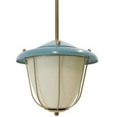 Functionalist Ceiling Light, 1950s