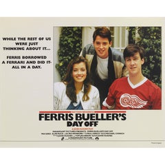 Vintage "Ferris Bueller's Day Off" Original British Lobby Card