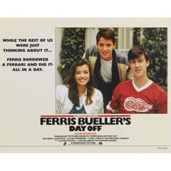 "Ferris Bueller's Day Off" Original British Lobby Card