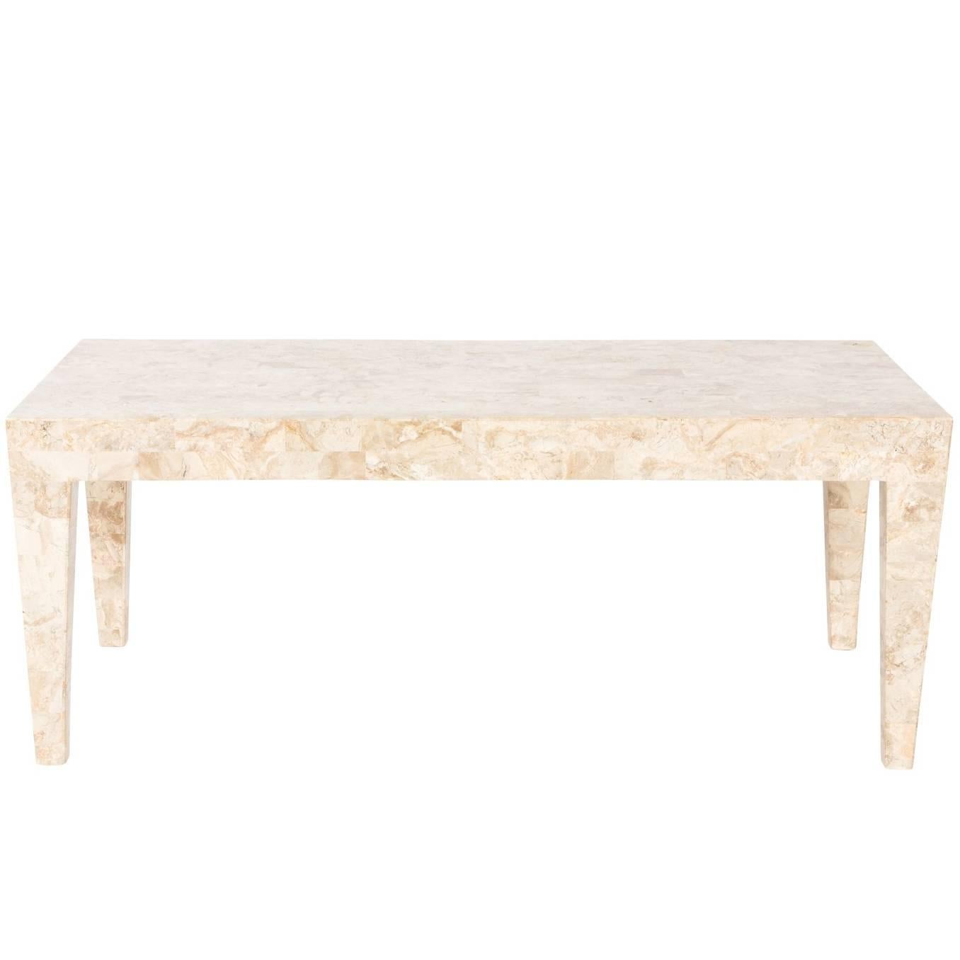 Tessellated Stone Coffee Table For Sale