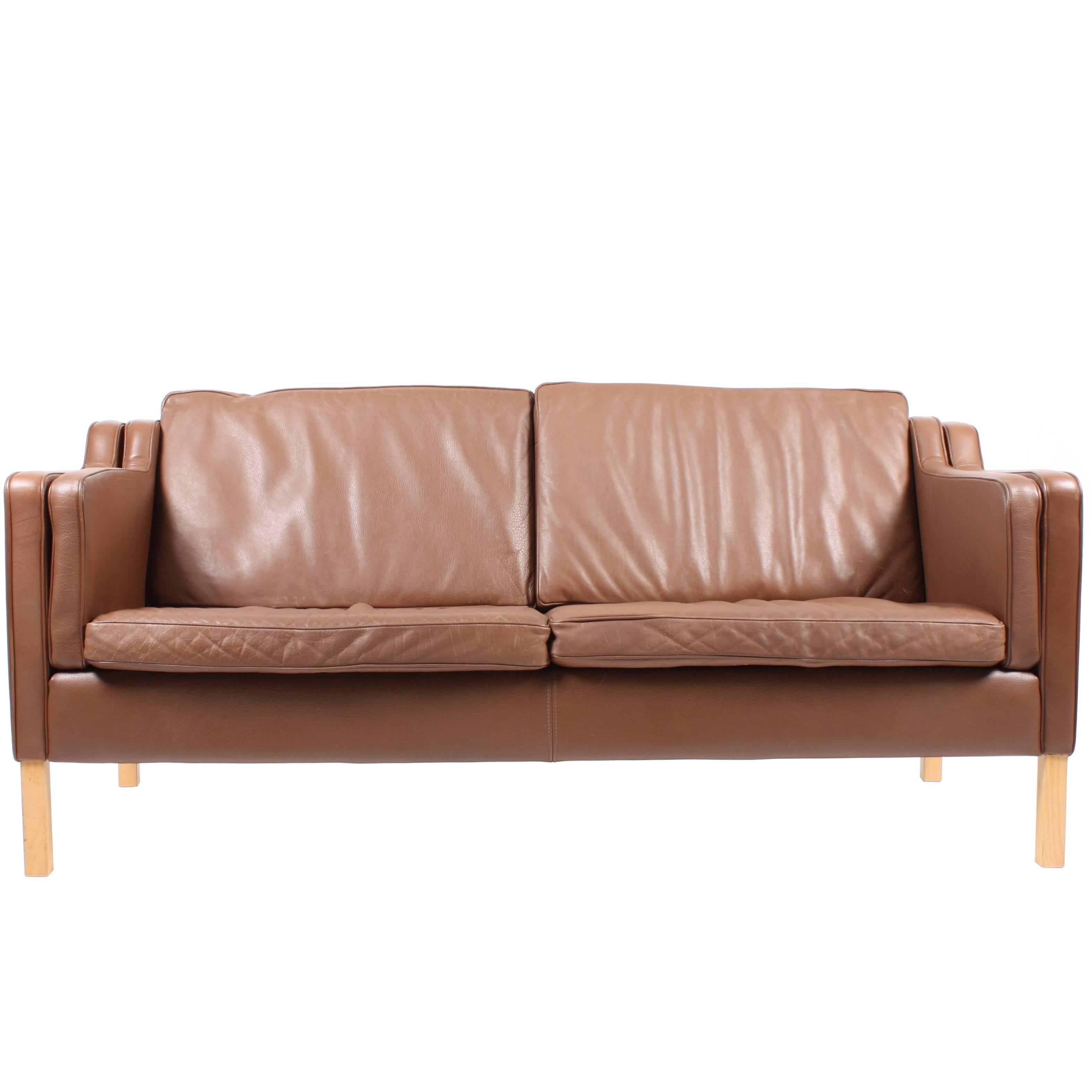 Danish Two-Seat Sofa