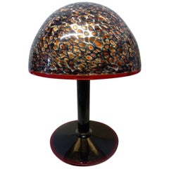 Lampe à poser Murano Vistosi Designée par Gae Aulenti et fabriquée en Italie