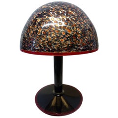  Murano Vistosi Table Lamp Designed by Gae Aulenti and Manufactured in Italy