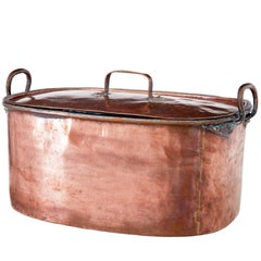 19th Century Victorian Large Copper Cooking Vessel