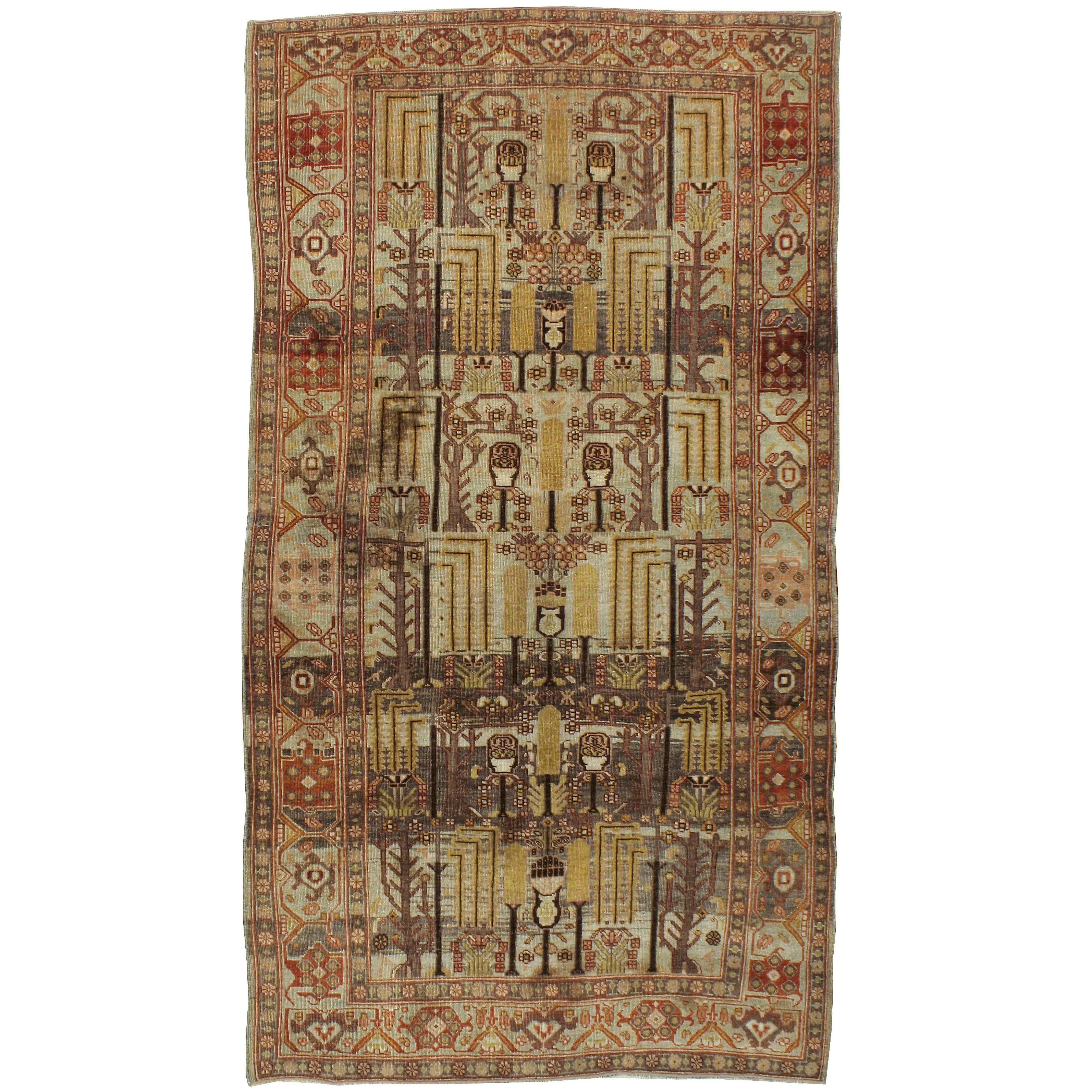 Antique Persian Bidjar Rug For Sale