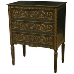 Italian Three-Drawer Commodino Chest