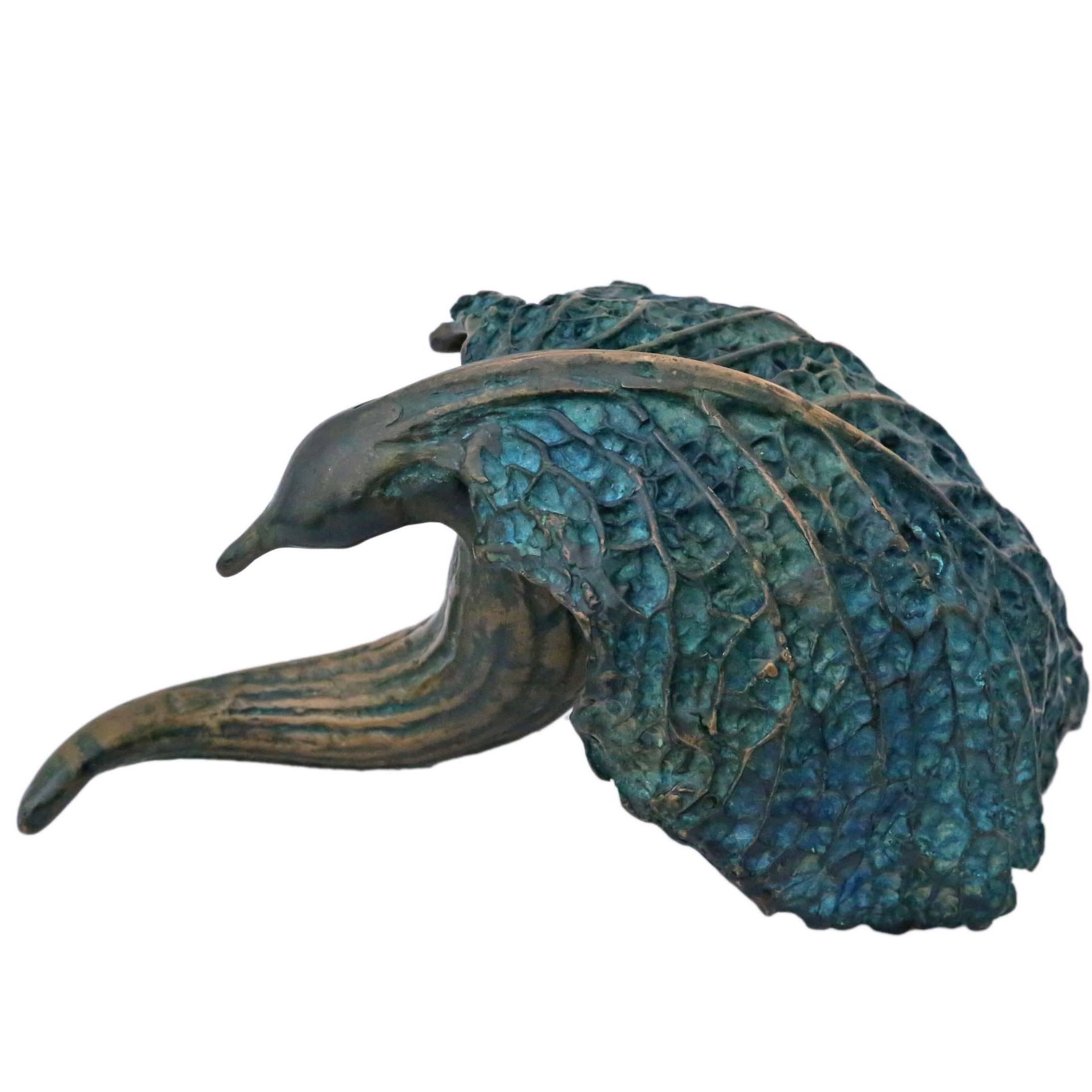Antique Bronze Contemporary Sculpture Work of Art John McGill For Sale
