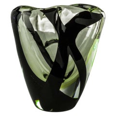 Medium Otto Vase from the Black Belt Collection by Peter Marino & Venini