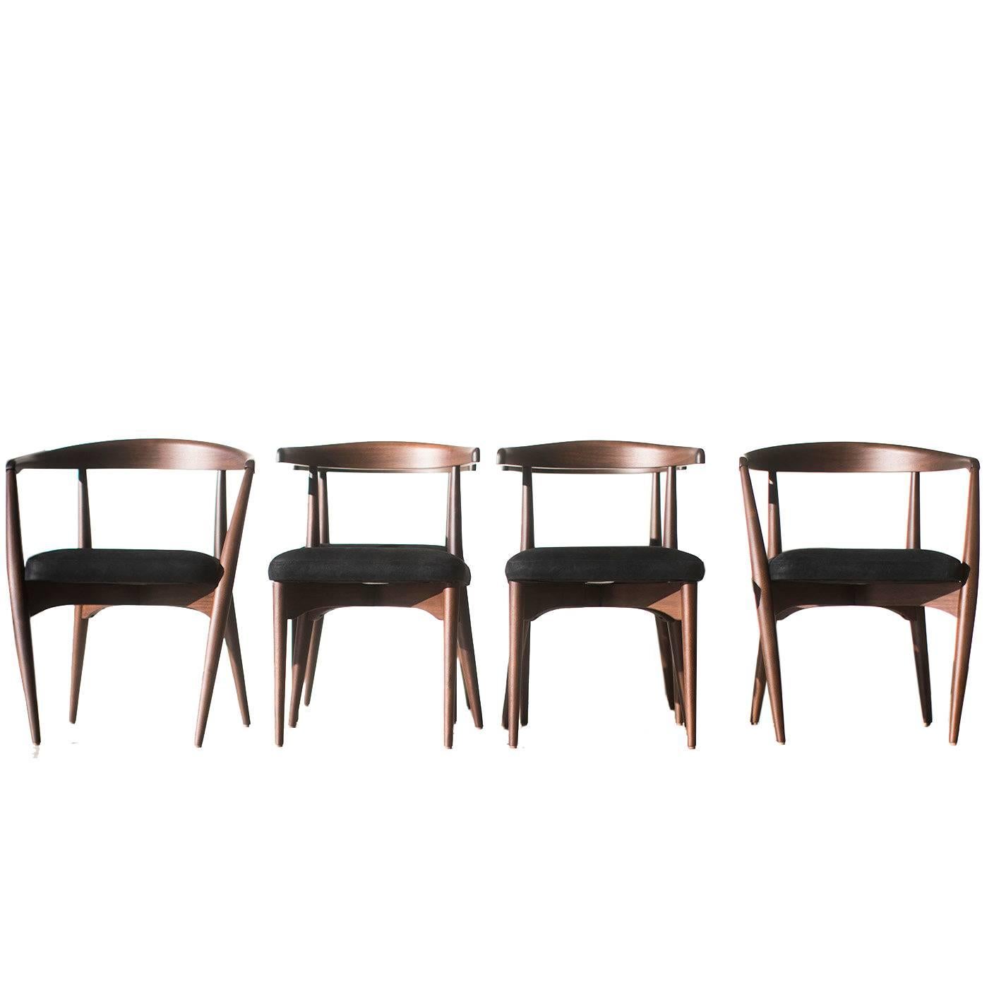 Lawrence Peabody Dining Chairs for Craft Associates