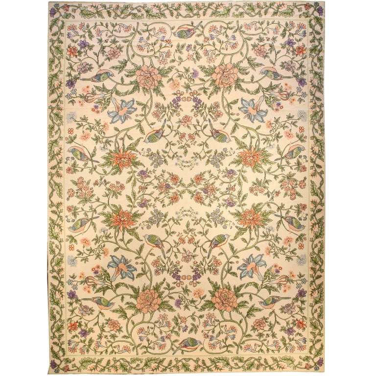 Large Antique Portuguese Needlepoint Rug For At 1stdibs Large Antique Portuguese Needlepoint Rug For
