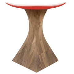 Audrey Red Stool by Mauro Dell'Orco