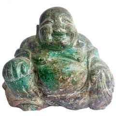 Happy Buddha, Stone Buddha Sculpture