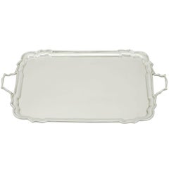 Sterling Silver Drinks Tray by Israel Freeman & Son Ltd