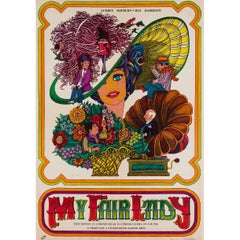 "My Fair Lady", Original Romanian Film Poster, 1964
