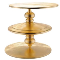 Spinning Top, Coffee Table with Revolving Top Plane by Paolo Giordano, Italy