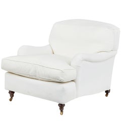 20th Century Lounge Armchair in the Style of Howard and Sons