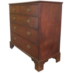 Antique Mahogany Georgian-Style Chest of Drawers by Gillows of Lancaster