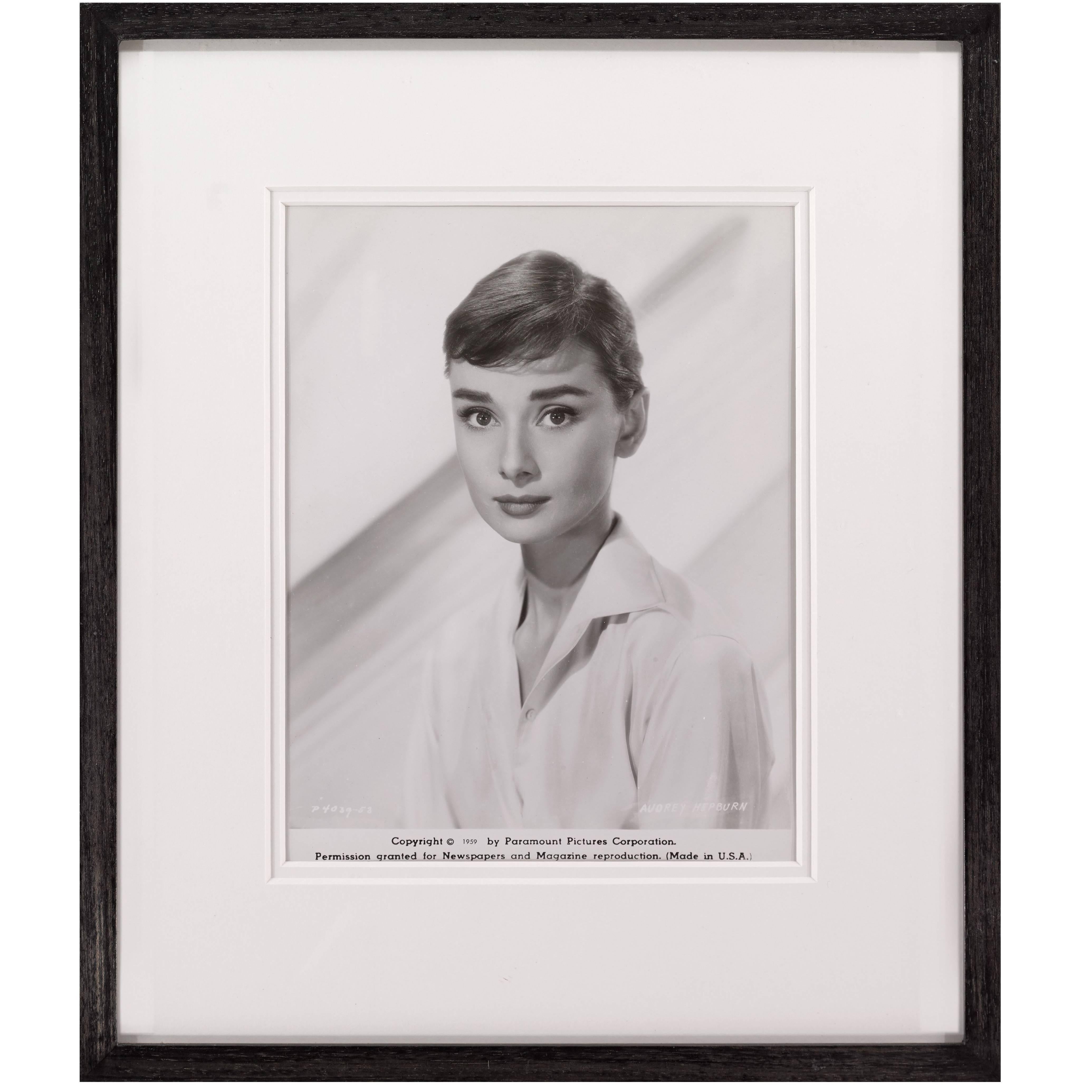 Audrey Hepburn Publicity Photo