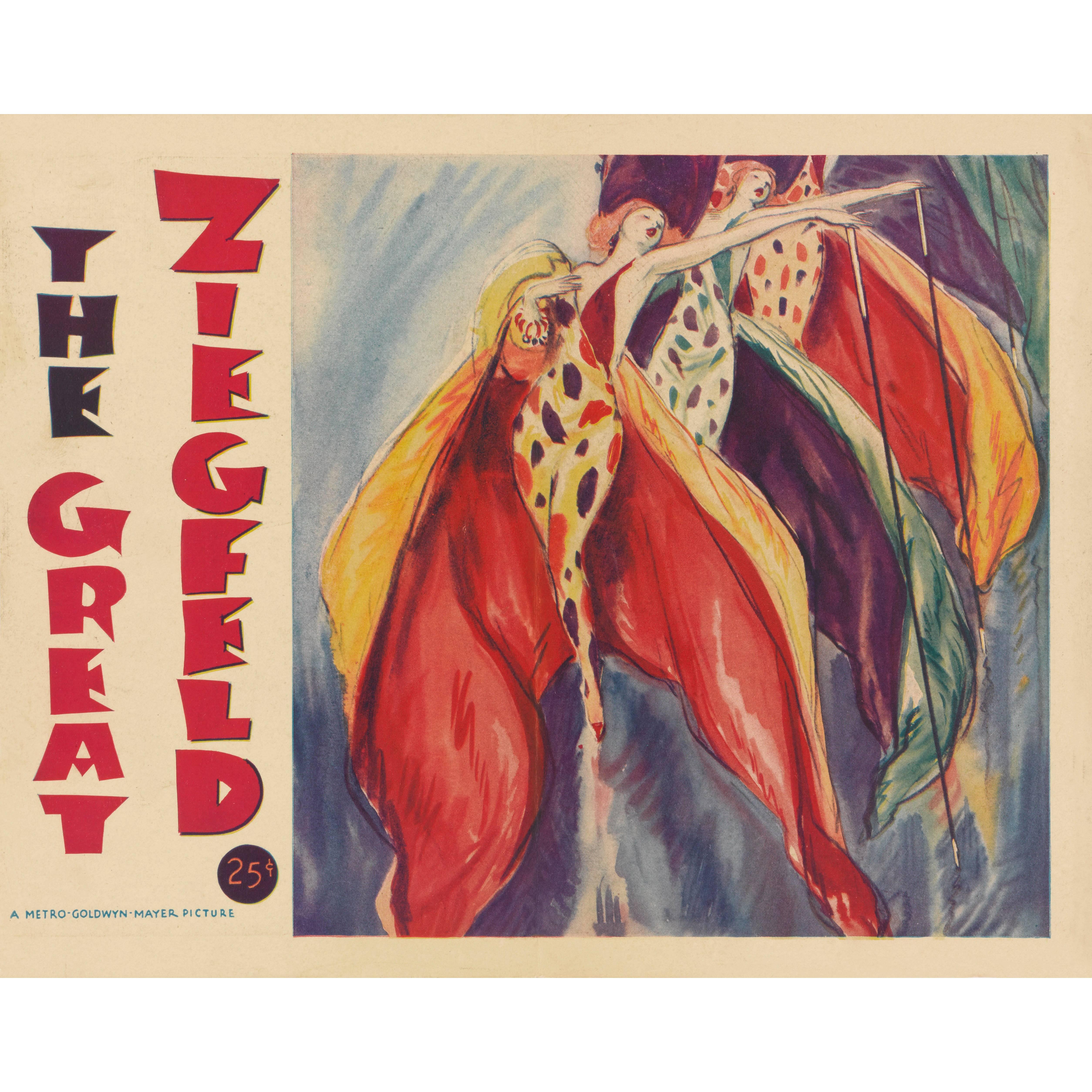 "The Great Ziegfeld" Original US Program Cover