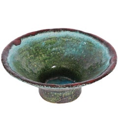 Mid-Century Modern Pottery Center Bowl