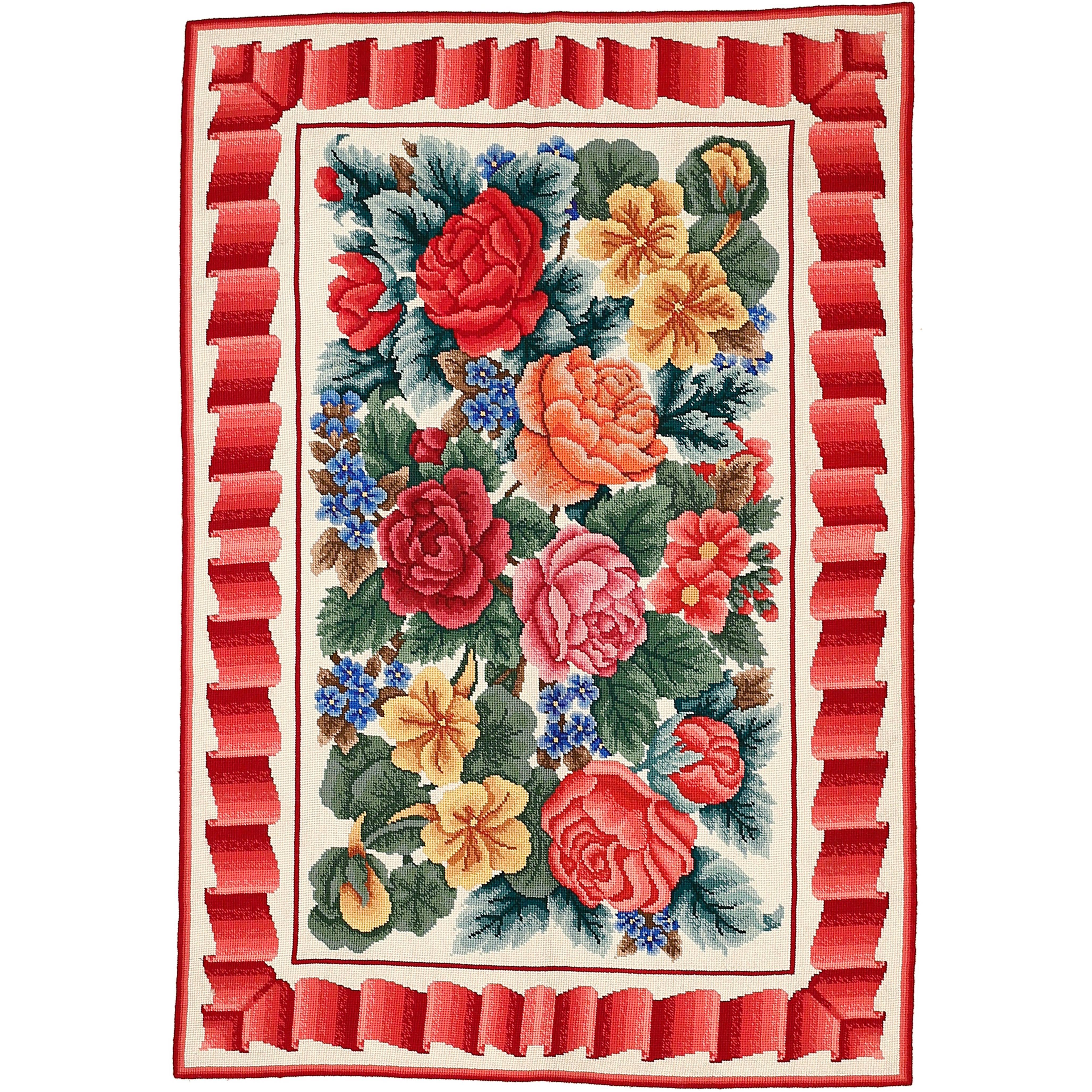 Vintage-Teppich aus der Royal School of Needlework für die Vigo Gallery im Angebot
