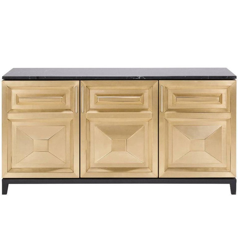 Timothy Oulton Leonidas Sideboard Credenza Brass Marble At 1stdibs Timothy Oulton Leonidas Sideboard Credenza Brass Marble For