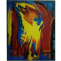 Bold and Graphic Oil Painting by Bert Miripolsky