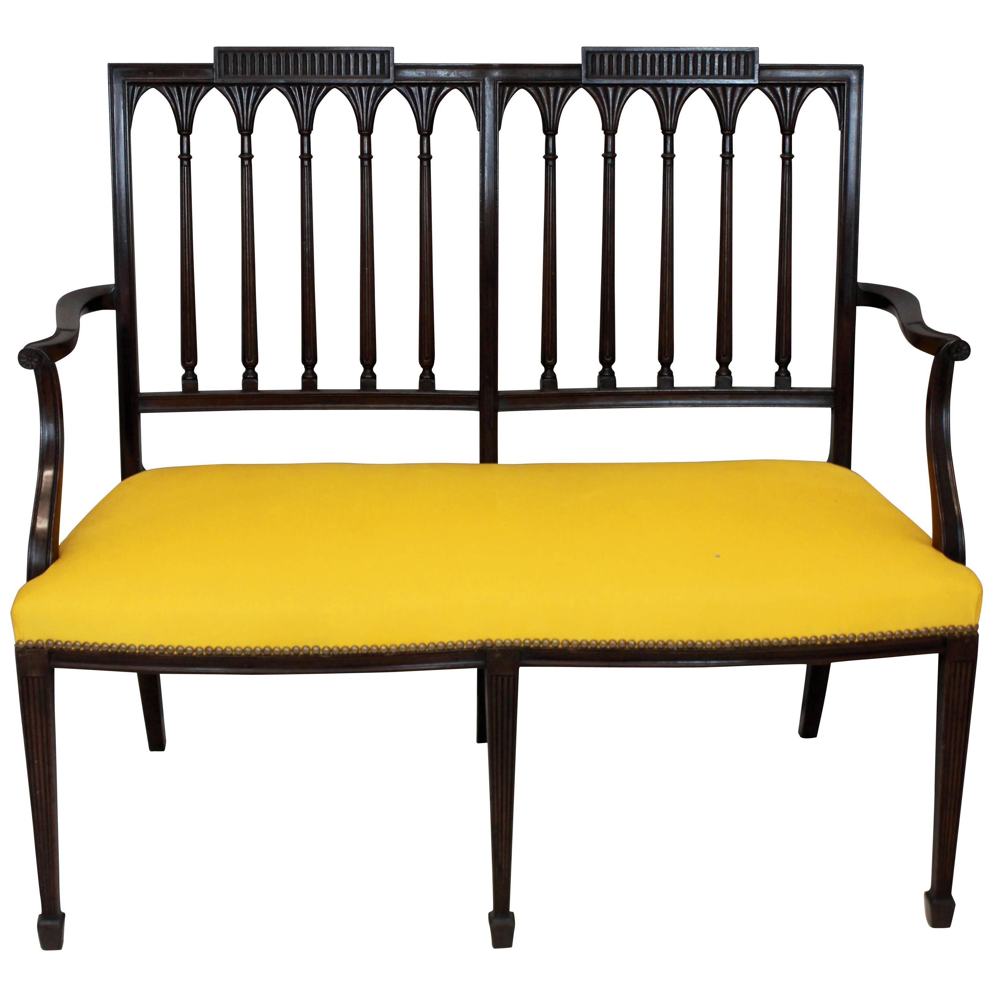 Federal Settee in the Manner of Slover & Taylor NY