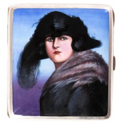 Hand-Painted Cigarette Case