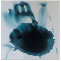 ""Heavenly Body VII" von Taeko Mima Öl auf Leinwand Gemälde, 1980
