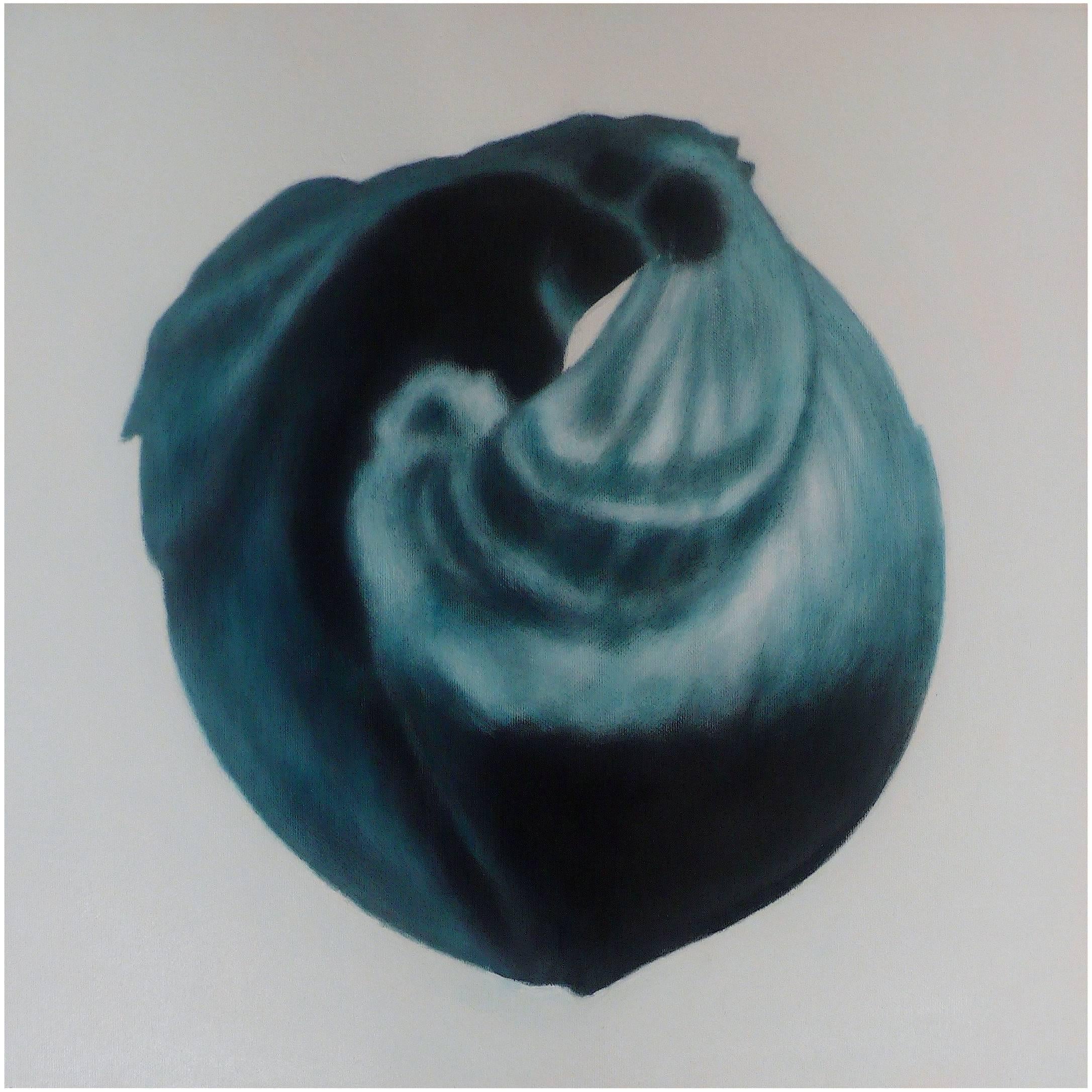 Peinture à l'huile sur toile « Heavenly Body XII » de Taeko Mima, 1980 en vente