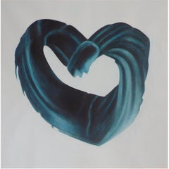 "Cuerpo celestial XVIII" de Taeko Mima Pintura al óleo sobre lienzo, 1982