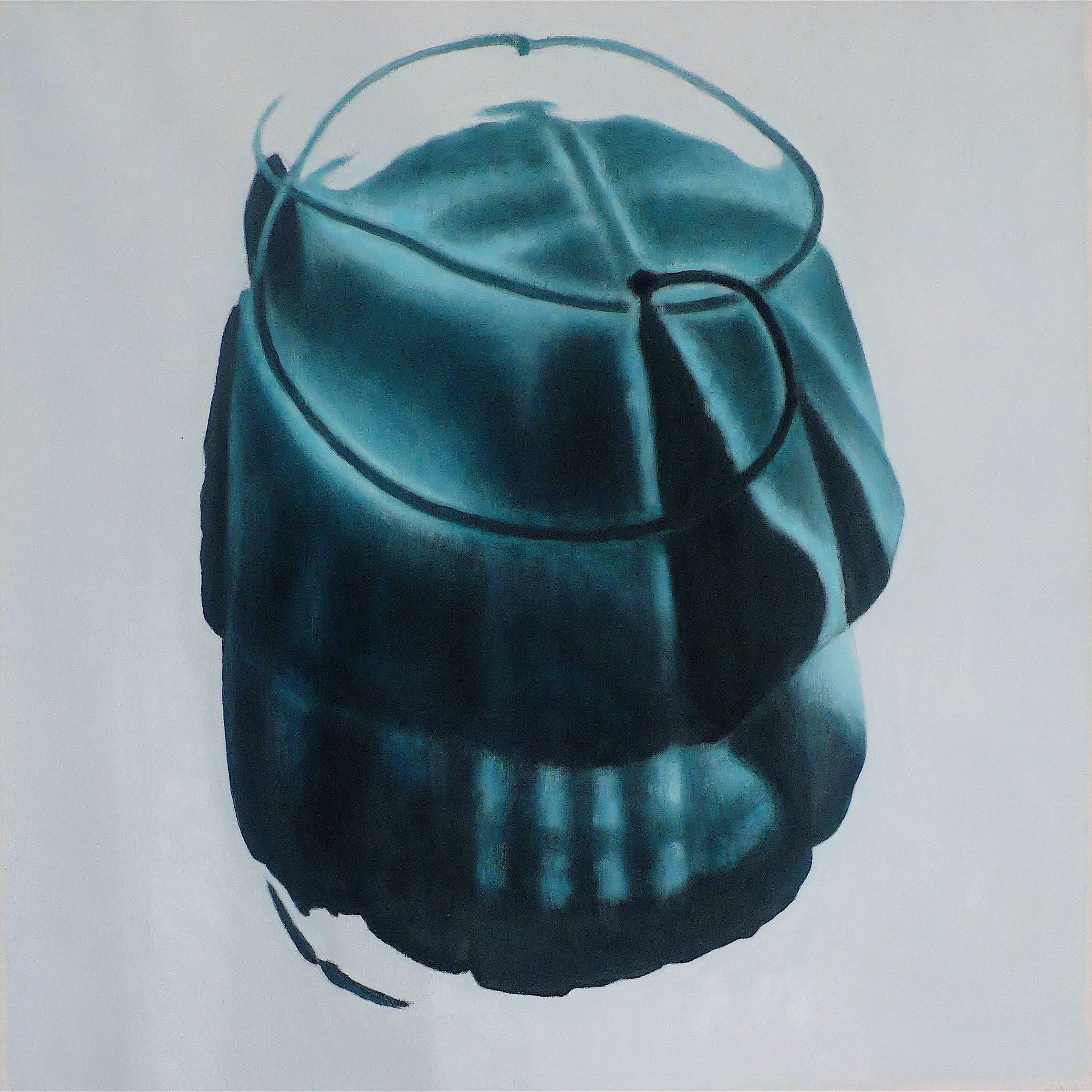 Peinture à l'huile sur toile « Heavenly Body XXXVII » de Taeko Mima, 1986