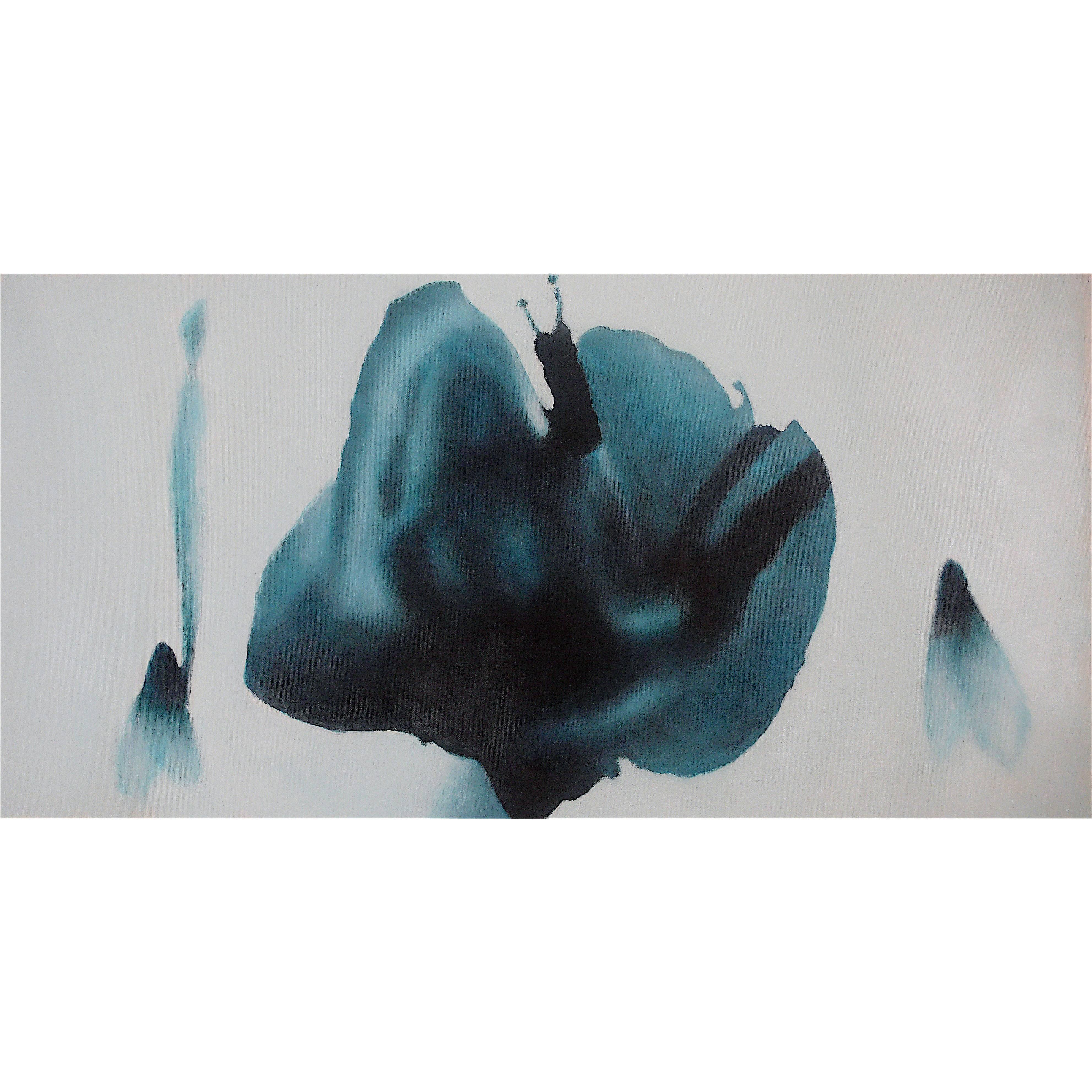 "Corpo celeste LIX" di Taeko Mima Olio su tela, 1989