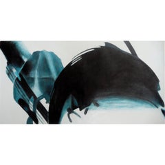 "Corpo celeste LXII" di Taeko Mima Pittura olio su tela, 1989