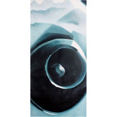 "Heavenly Body LXVI" by Taeko Mima Oil on Canvas Painting, 1997