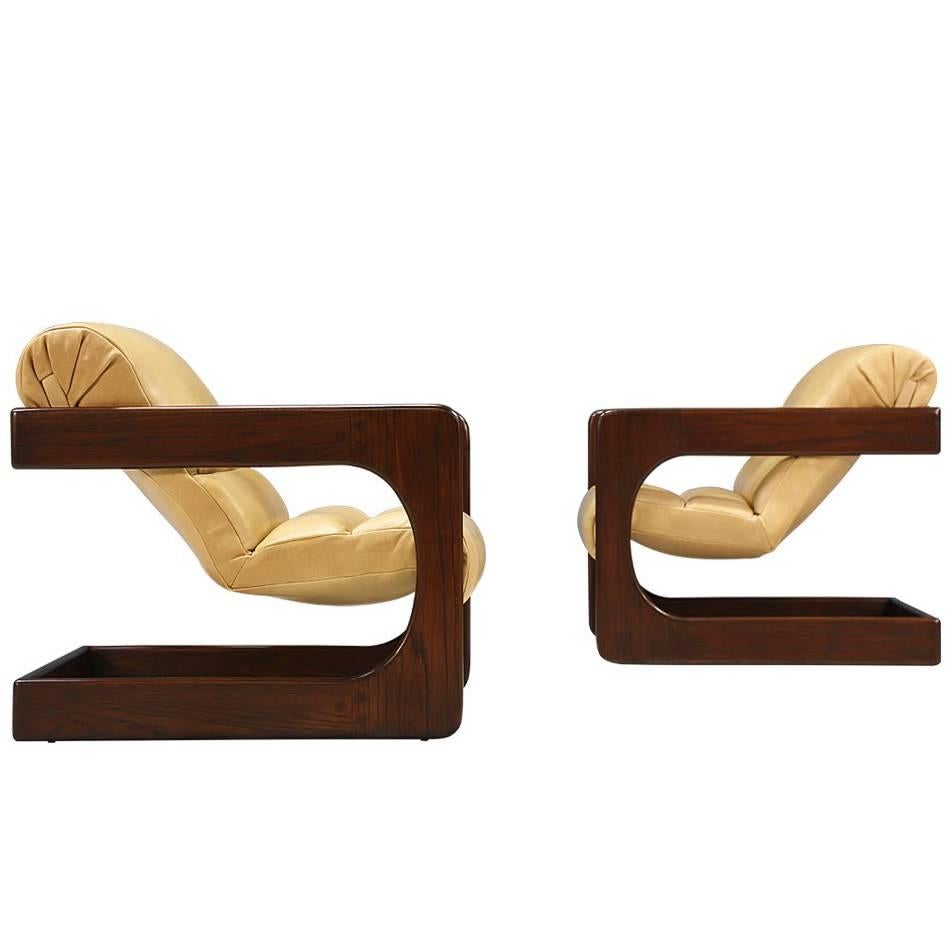 Lou Hodges Lounge Chairs for California Design Group