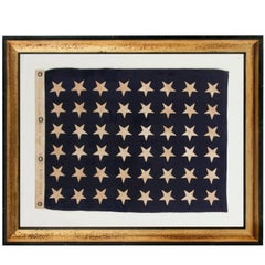 48 Star U.S Navy Jack, Made at Mare Island, California, Dated 1941