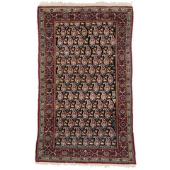 Antique Persian Kerman Rug with All-Over Boteh Pattern