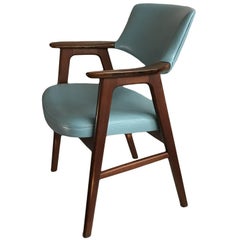 Erik Kirkegaard Rosewood Armchair, reupholstered.