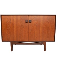 Small Refinished Teak Credenza by Ib Kofod-Larsen for G-Plan #4