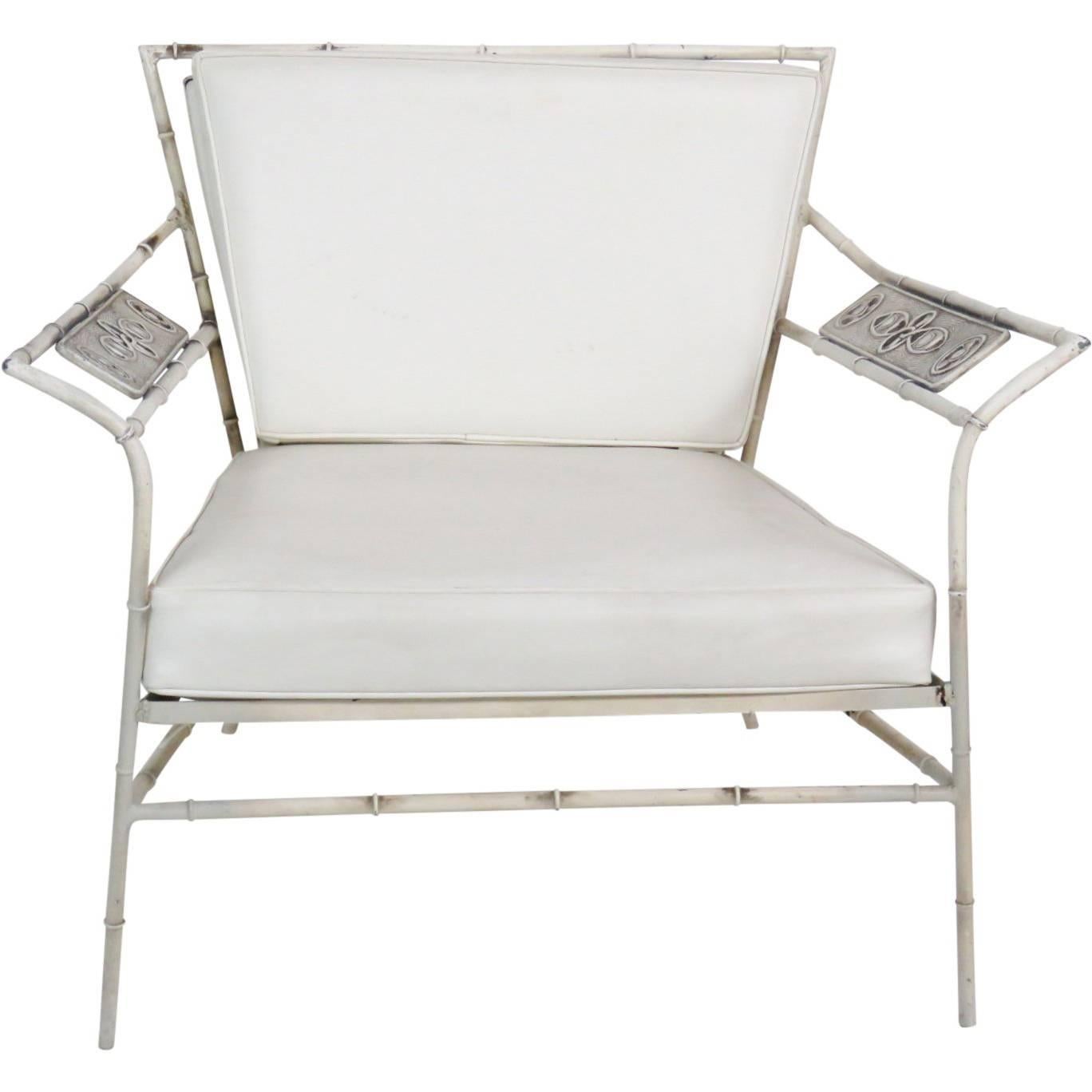 Salterini Faux Bamboo Lounge Chair