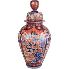 Large 19th Century Imari Vase