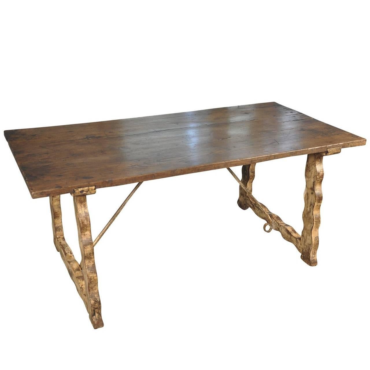19th Century Farm Table from Portugal