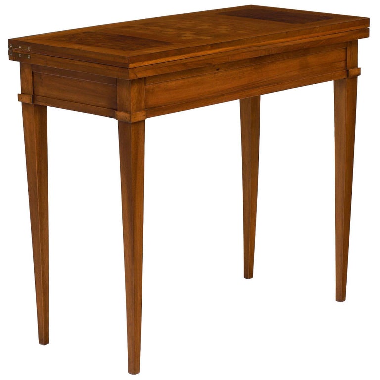 Louis XVI Style French Antique Game Table at 1stDibs